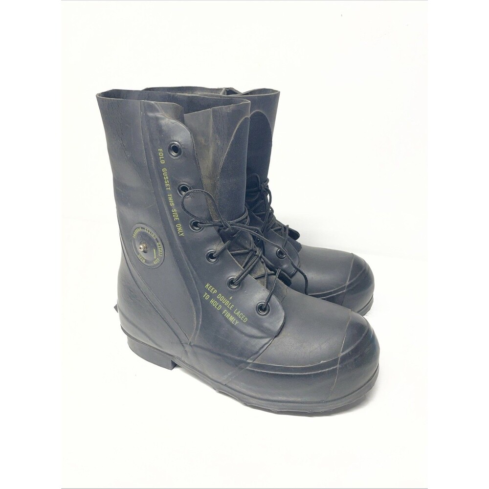 Vintage 1972 Bata US Military Mickey Mouse Extreme Cold Weather Boots Mens 7W